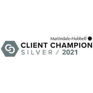 martindale hubbell client champion silver 2021 awardee lozano immigration law firm in